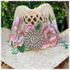 Flower Embellished Cowgirl Hat