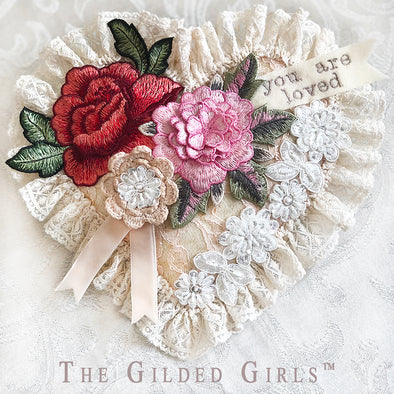 Ribbon Embroidered Applique – The Gilded Girls™